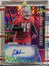 2019 PANINI PRIZM DEVIN WHITE ROOKIE, AUTO, PURPLE POWER PRIZM, SERIAL #40/49