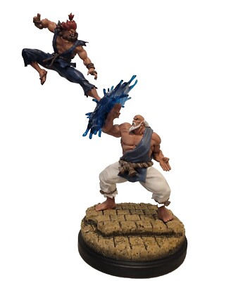 Street Fighter PCS Gouken vs. Akuma Light -Up Diorama Statue 49