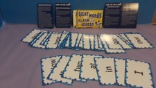 Scholastic Sight Words Flash Cards 50  4 Fun Games w/ Cards Ages 4-6