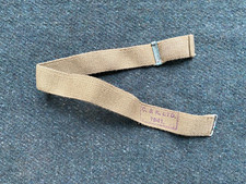 Original WW2 British Army Mk II Tank RAC Tommy Helmet Chin Strap Dated 1941