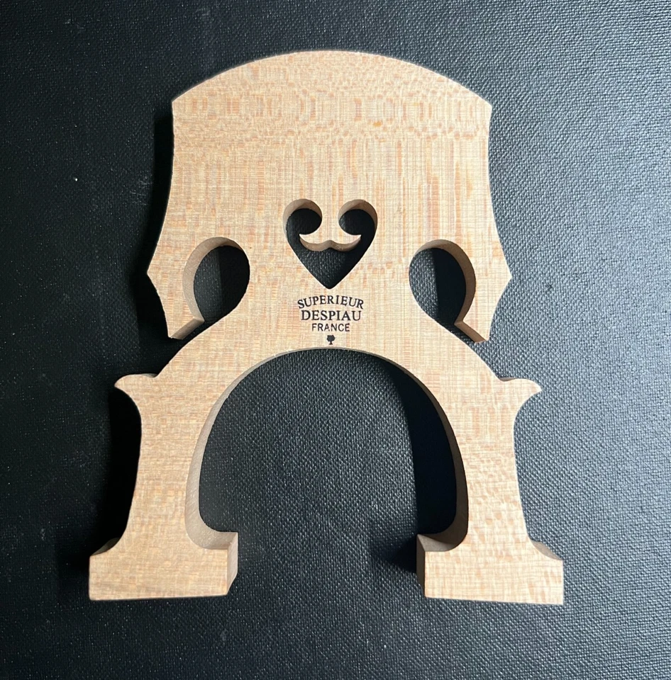 Despiau Superieur Cello Bridge 4/4 - 1 tree-French Style-MADE IN FRANCE - Image 2 of 4