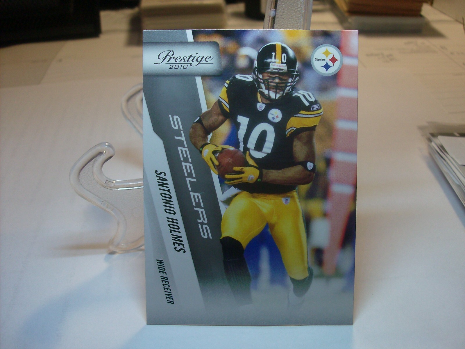 2010 Panini Prestige  #159 - Santonio Holmes - Pittsburgh Steelers 10-106