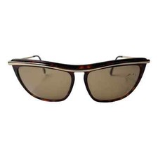 Vintage Luxottica Sunglasses Frame Brown Tortoise H5716
