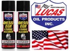 2 x Lucas Oil 500ml Diesel EGR & Turbo Treatment Cleaner Reduce Emissions