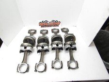 Claimer Hypereutectic Flat Top Pistons H3426 040 5.7 Gm Rods Sbc Imca Ump Demo