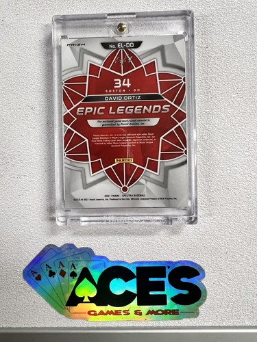 Patch David Ortiz Spectra true 1 di 1 2021 - Foto 10 di 10