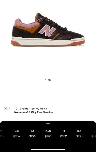 New Balance Numeric x 303 Boards x Jeremy Fish 480  - Bild 2 von 13