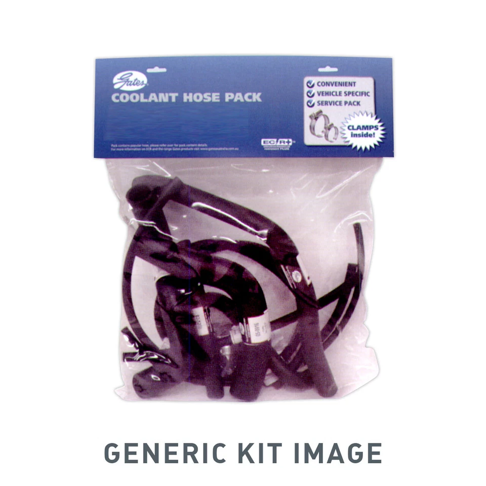 Gates Coolant Hose Kit for Holden Commodore VS (1995-1997) - image 2 of 2