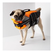 Silver Paw PMP Small Dog Safety Life Jacket XS Reflective w/Handle  Clip NWT
