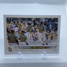  2022 Topps Series 1 Slam Diego Returns -  San Diego Padres Card #125 