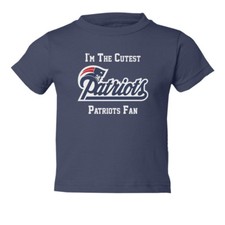 New England Patriots Cutest Fan Kids Toddler T-Shirt