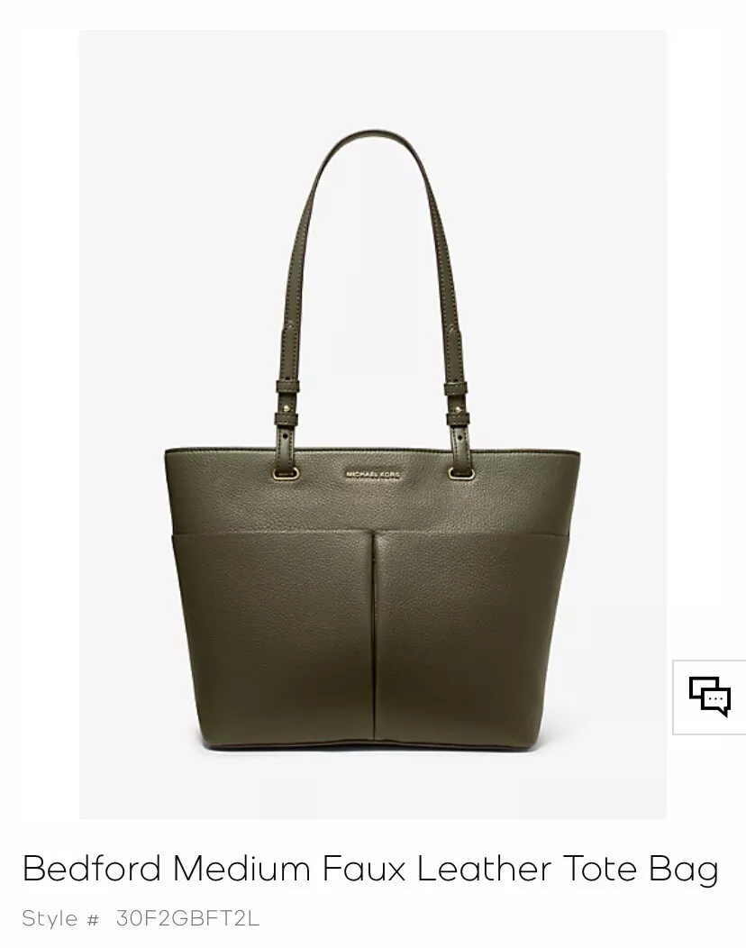 Michael kors bedford tote olive deals