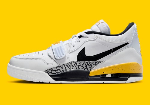 Nike Air Jordan Legacy 312 Low White Black Tour Yellow Ochre CD7069-107 Men  NBY