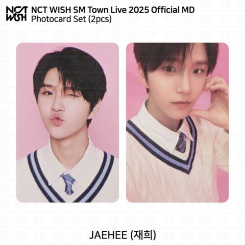 Tarjeta fotográfica oficial de Fortuna NCT WISH SM Town Live 2025 selfie KPOP - Imagen 15 de 50
