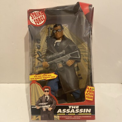 Strike Force The Assassin 12'' Figur von Peterkin selten