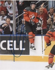Team Canada Thomas Chabot Signed Autographed 8x10 IIHF Photo COA B