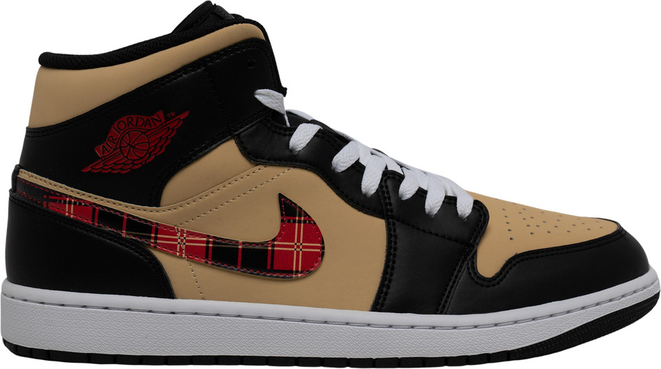 Jordan 1 Mid SE Tartan Swoosh - 1 de 7