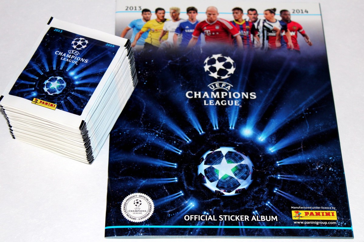 Panini UEFA CHAMPIONS LEAGUE 2013/2014 13/14 – 50 TÜTEN PACKETS