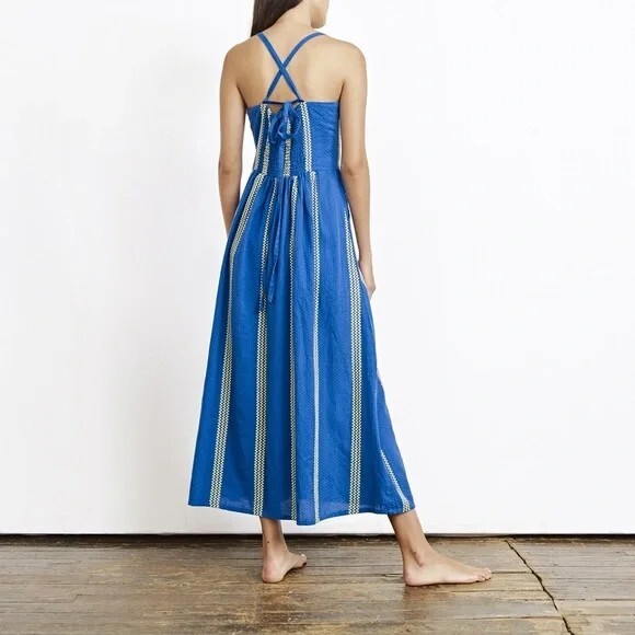 Ace & Jig Maxi Kennedy Dress in Majorelle Gem