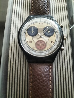 SWATCH Chrono Smokey SCN118 - CON SCATOLA testato funzionante 