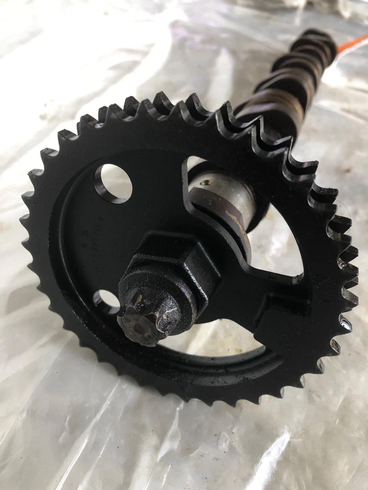 2001 MERCEDES BENZ ML430 Exhaust Camshaft Cam Shaft w/ Gear Sprocket Right Side - Image 2 of 4