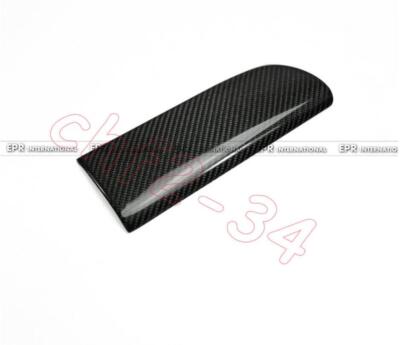 LHD/RHD Real Carbon Fiber Inner Door Handle Panel Trim For Mazda