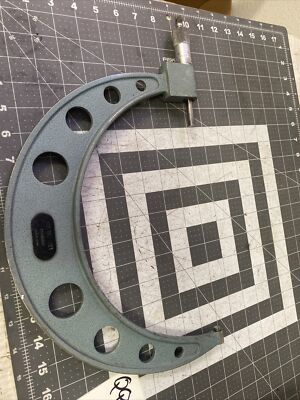 MITUTOYO 193-221 DIGIT MICROMETER 10''-11'' CARBIDE .0001 (qq244