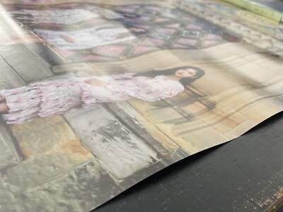 Loona 1/3 Love & Evil Poster Unfolded Predebut Out Of Print