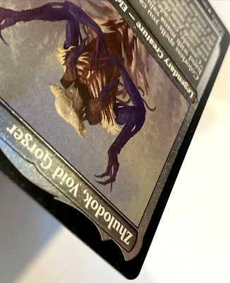 MTG Zhulodok, Void Gorger *FOIL THICK CARD* Commander Masters 0779