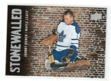 2018-19 Upper Deck Series 1 Stonewalled SW-46 Johnny Bower Toronto Maple Leafs