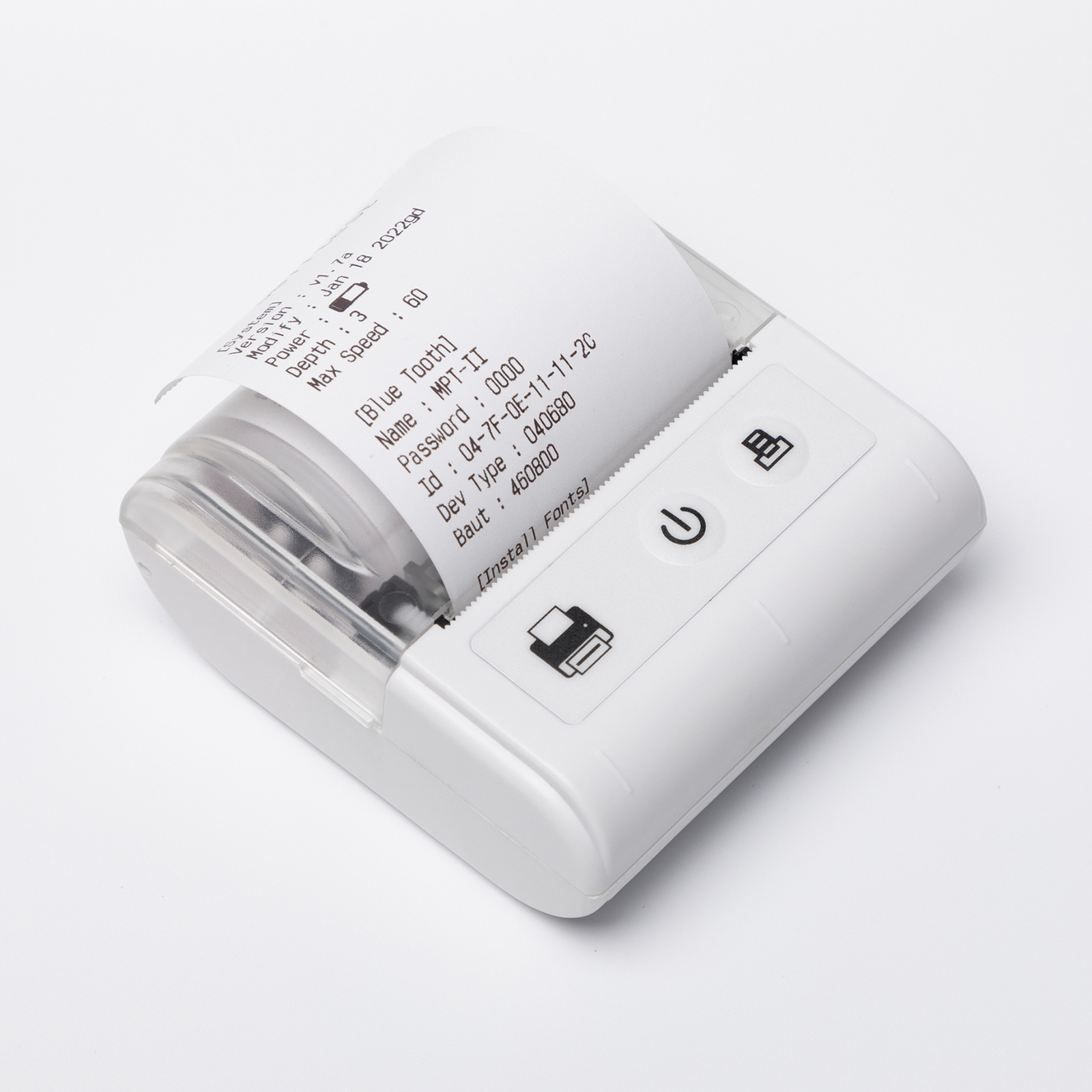 휴대용 열전사 영수증 프린터 USB 및 연결 2인치 57MM D8Q6-Freehip.co.kr