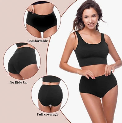 Drylife Incontinence pants Reusable washable Incontinence knickers (Black&Nude)