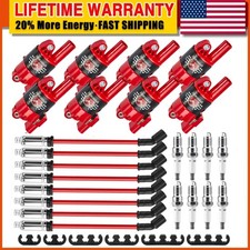 High Performance Uf414 Ignition Coilspark Plugwire For Chevy Gmc 5.3l 6.2l V8