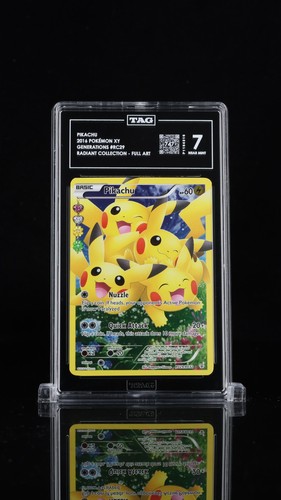 Pikachu graded TAG 7 for sale on eBay