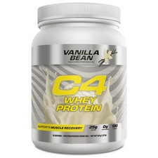 C4 Pro Whey Protein Powder, Vanilla Bean Flav...