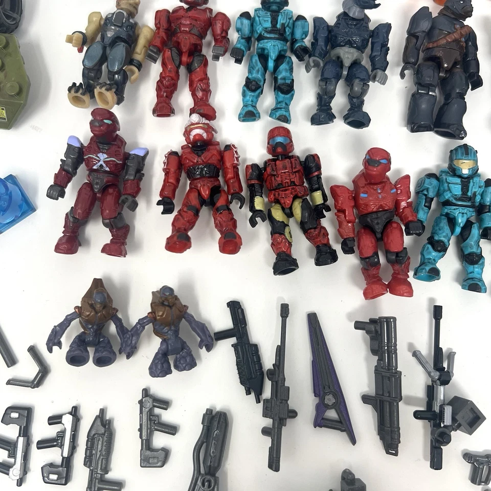 HALO Mega Construx Bloks Minifigure Lot Weapons mix Lot - Image 4 of 4