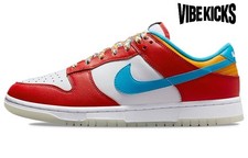 Nike Dunk Low Qs LeBron James Fruity Pebbles - DH8009-600 New Size