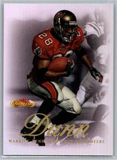 💎2000 Fleer Showcase Football #92 Warrick Dunn - Tampa Bay Buccaneers💎