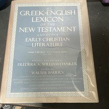 Univ of Chicago Press BDAG 3rd Ed Greek-Engli...