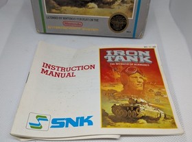 Iron Tank -- NES Nintendo Game Original Box Complete CIB with Manual. Vintage