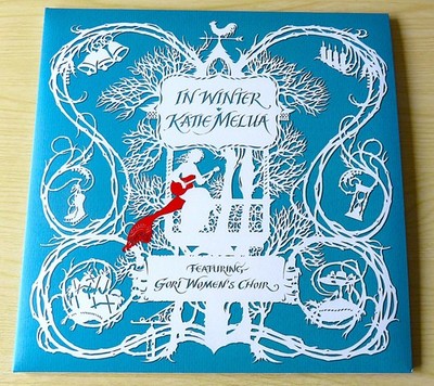 KATIE MELUA IM WINTER C/W GORI DAMENCHOR WEISSE VINYL-LP NEU & VERSIEGELT!!!