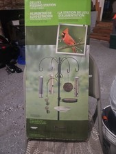 Deluxe Bird Feeding Station Kit - Wild Bird Feeder Hanging Pole.