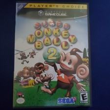 Super Monkey Ball 2 [Player's Choice] (Nintendo GameCube, 2002) with Manual