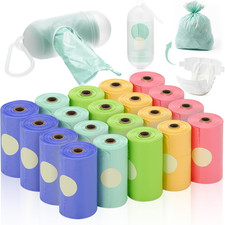 Disposable Diaper Sacks with Red Orange Scented 20 Refill Rolls/300