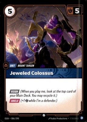 Riftbound OGN086 - Jeweled Colossus - Common - Origins