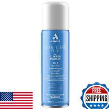 2 PK Andis Cool Care Plus 15oz Grooming Spray for Dogs Clippers Trimmers Blades