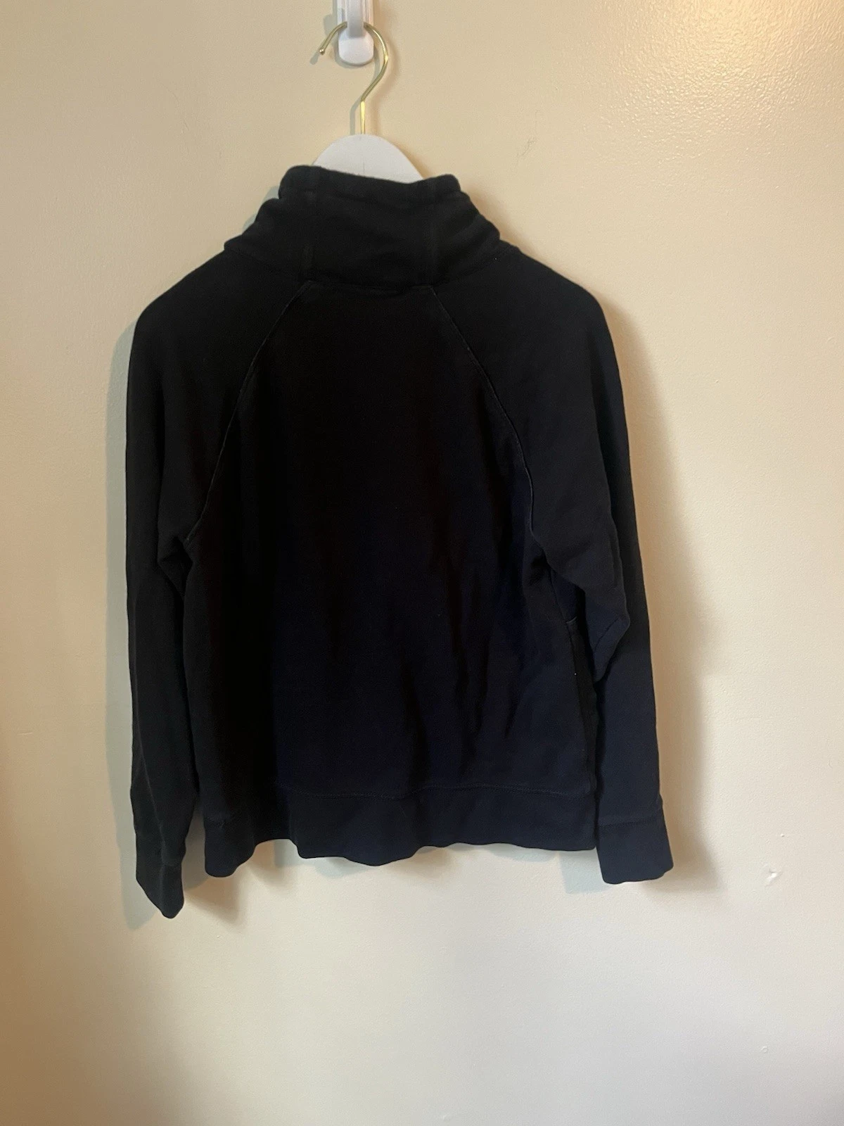 Felpa nera con cappuccio donna T By Alexander Wang taglia S