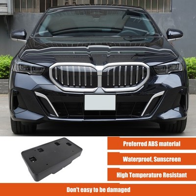 Replace ABS Car Front Bumper US License Plate Holder For BMW 5 Series G60 2024+