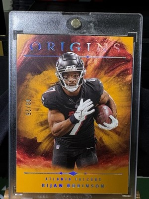 2024 Panini Origins Bijan Robinson Orange /25