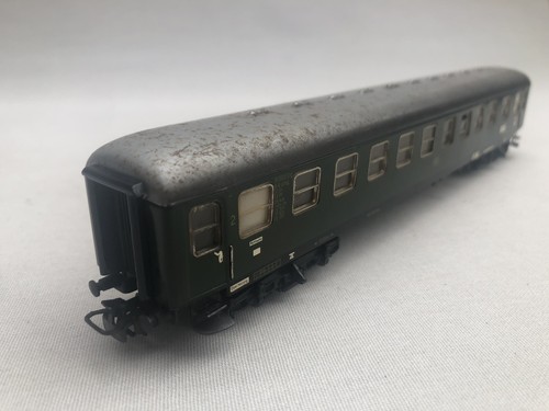 Vintage Märklin 4022 Spur HO DB 2. Klasse Schnellzugwagen D-Zug 182035 grün | Zustand: Used
